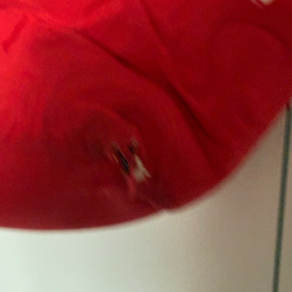 red Lululemon quilted logo gym tote bag - Picture 4 of 9